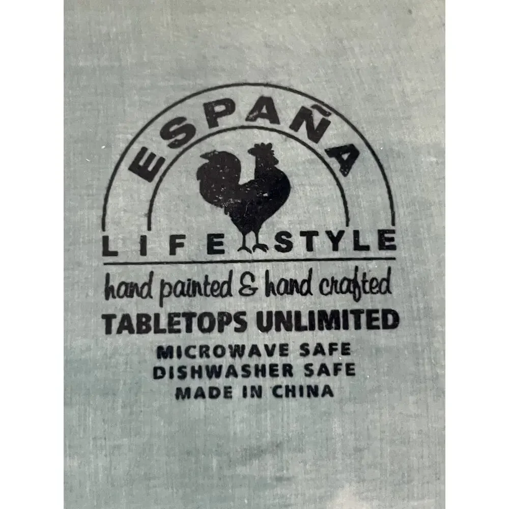 Espana Lifestyle Tabletops Unlimited Set 6 Blue Square Bowls 5.5
